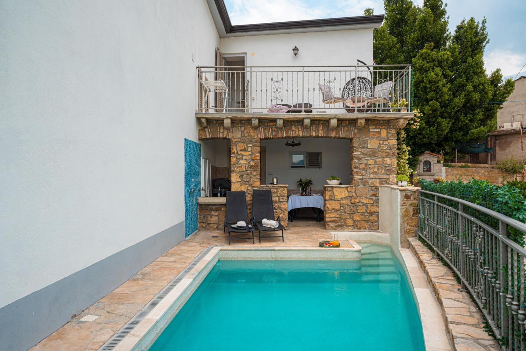 Holiday Home Belveder Motovun With Heated Pool Livade Exterior photo